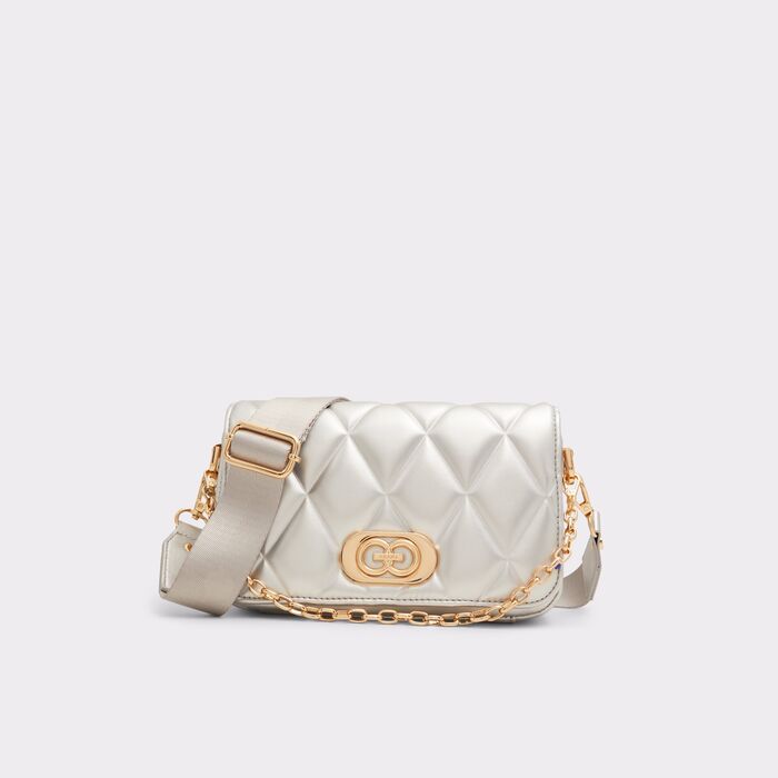 Crossbody bag in silver - ENOBRENA
