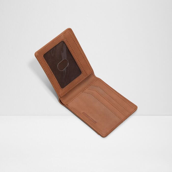 Wallet in leather cognac - ETHUWIN