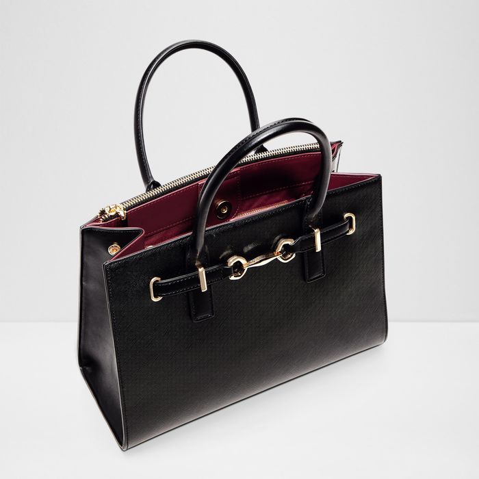 Handbag in black - EVIELYNE