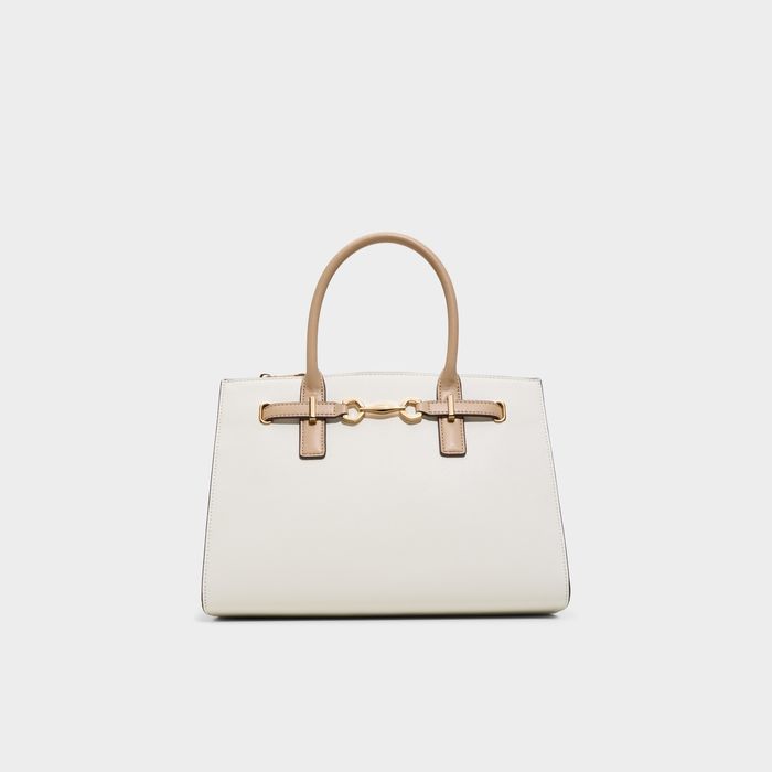 Handbag in white - EVIELYNE