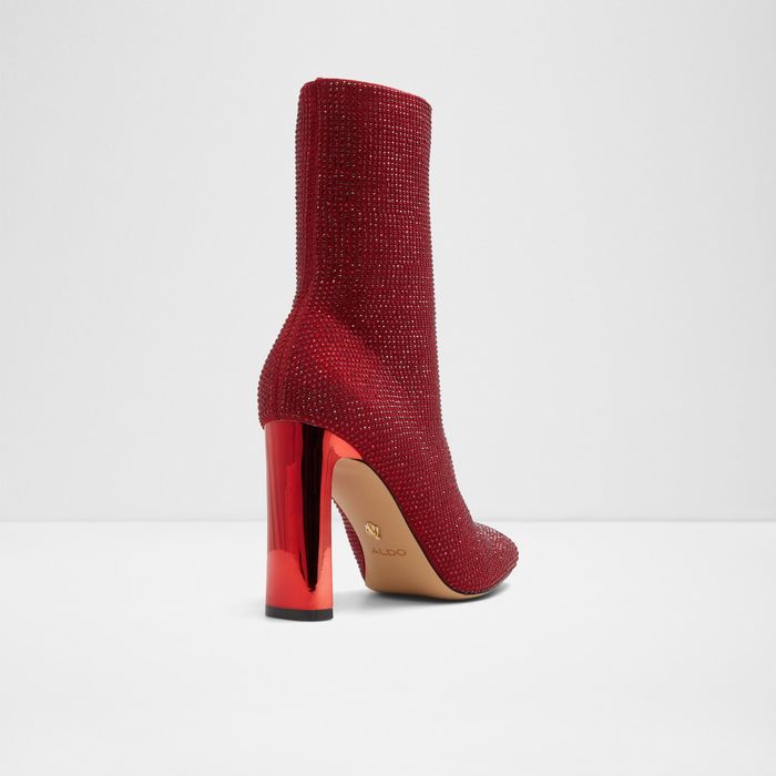 Ladies ankle boots in black, block heel - FIGTREE001002045