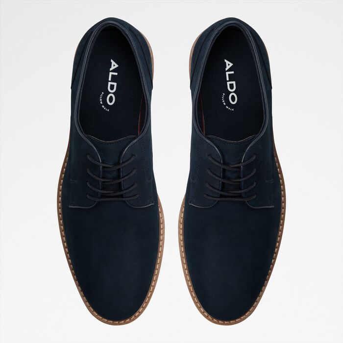 Casual shoes in navy leather - FARO