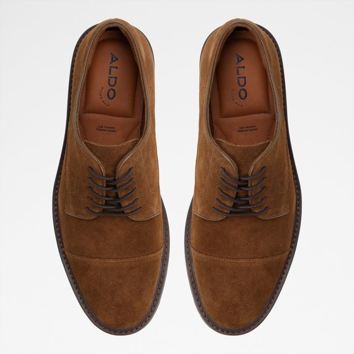 Dress shoes in brown leather - FERRUCI
