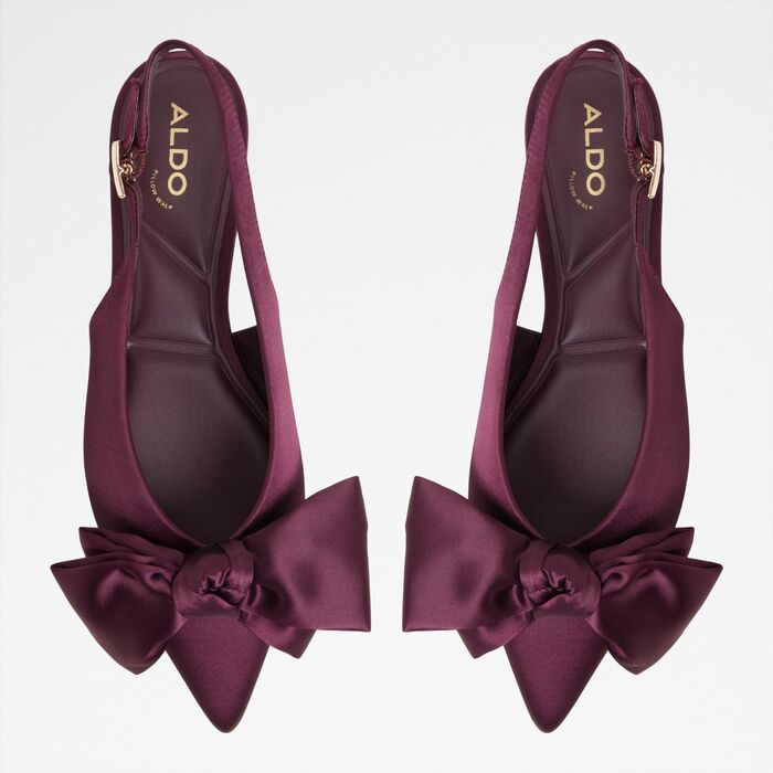 Flat shoes in bordo - FESTIVE