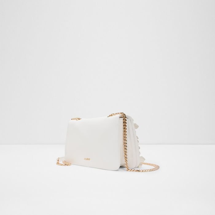 Crossbody bag in white - FLORELLA