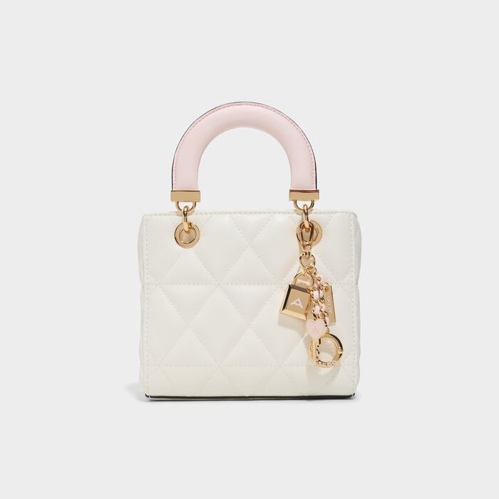 Handbag in white - FLORENSE