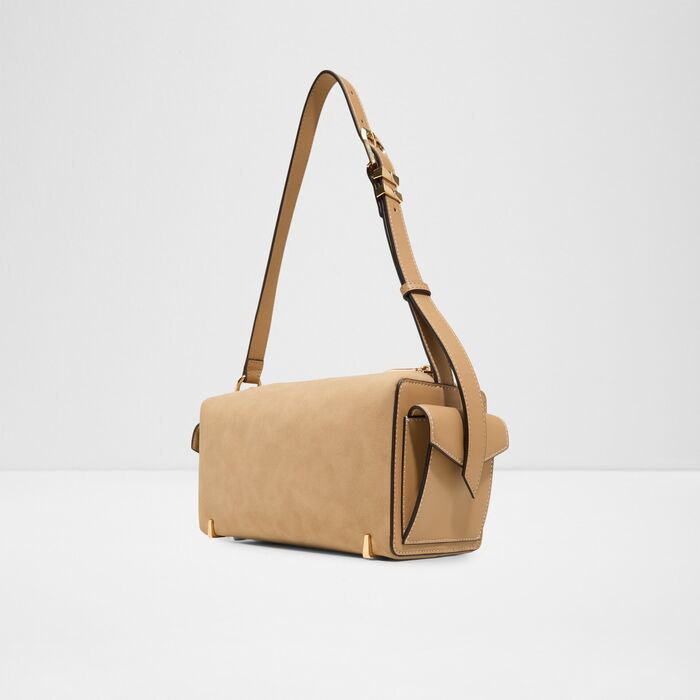 Shoulder bag in beige - GANEVA