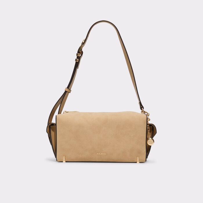 Shoulder bag in beige - GANEVA