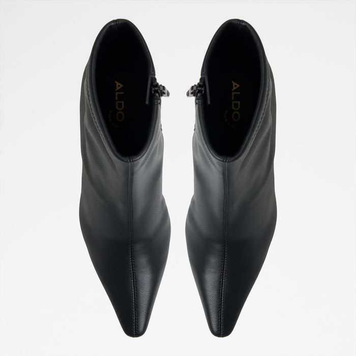Stiletto heeled ankle boots in black - GAVAMANA