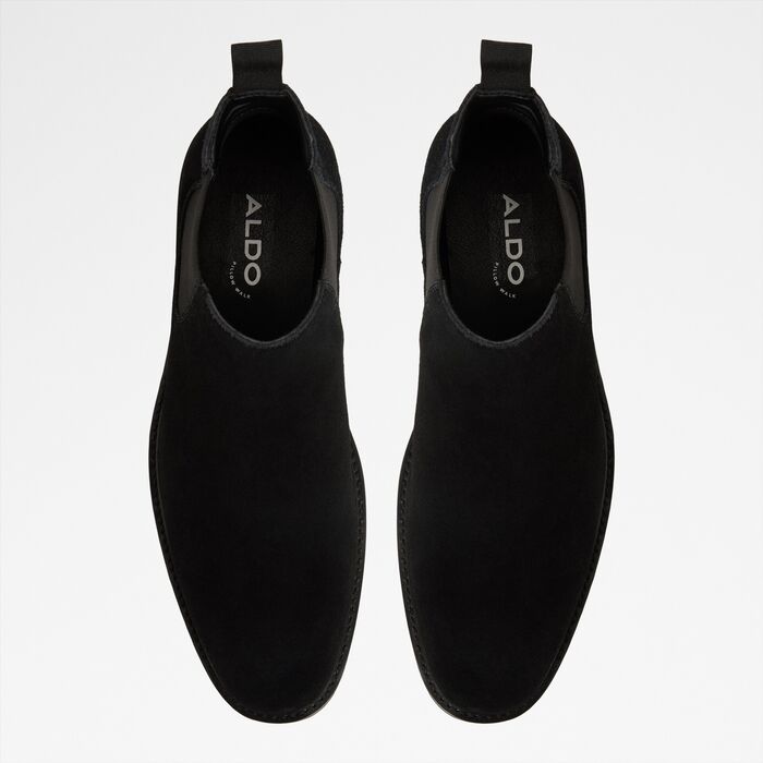 Boots in black leather - GIO