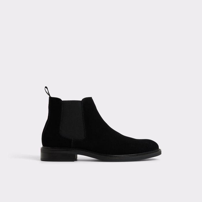 Boots in black leather - GIO