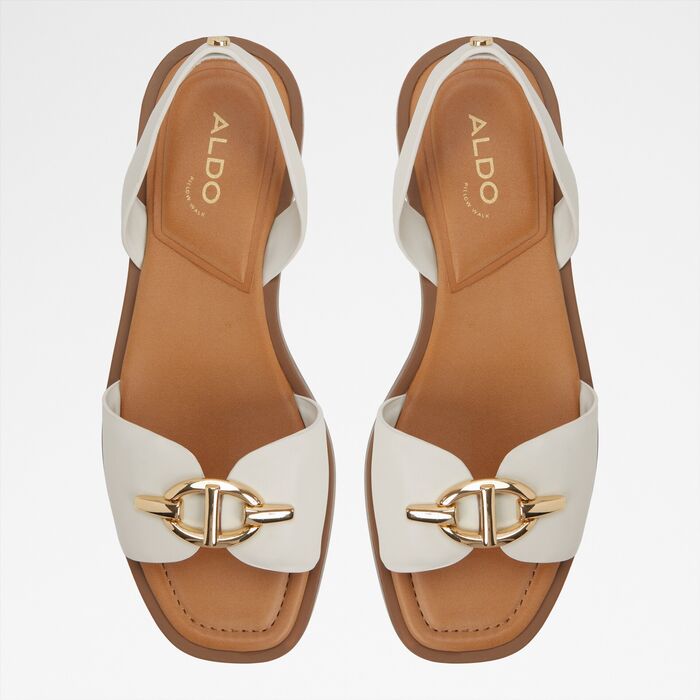 Flat sandals in white - GOASSI