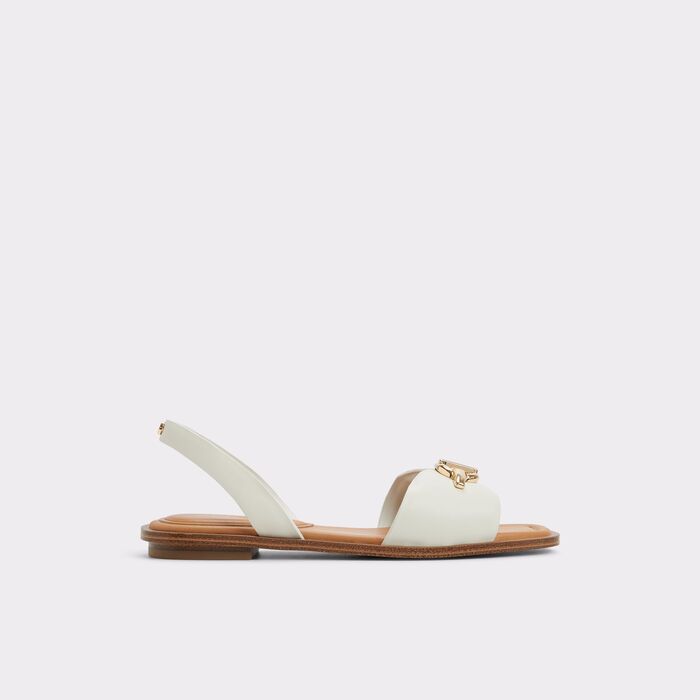 Flat sandals in white - GOASSI