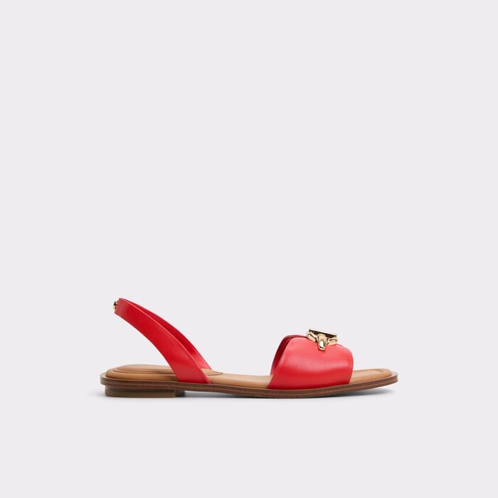 Flat sandals in red - GOASSI