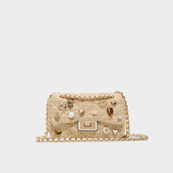 Crossbody bag in beige - GOLDENSUN