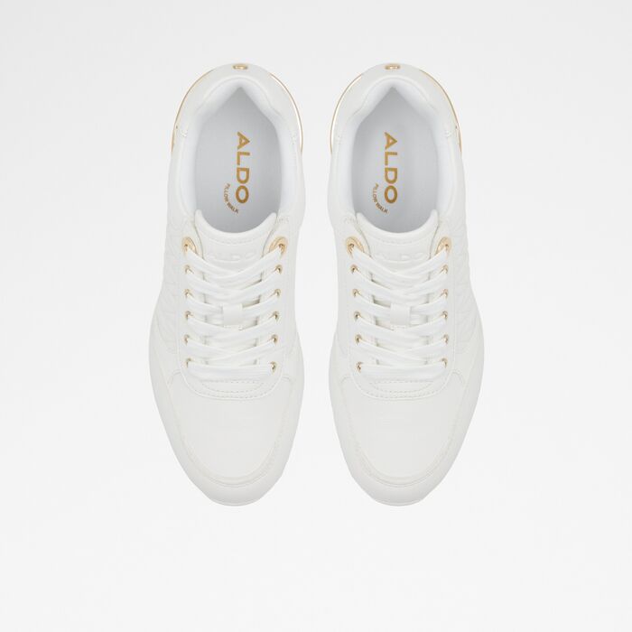 Wedge heeled trainers in white - GRADSKIY