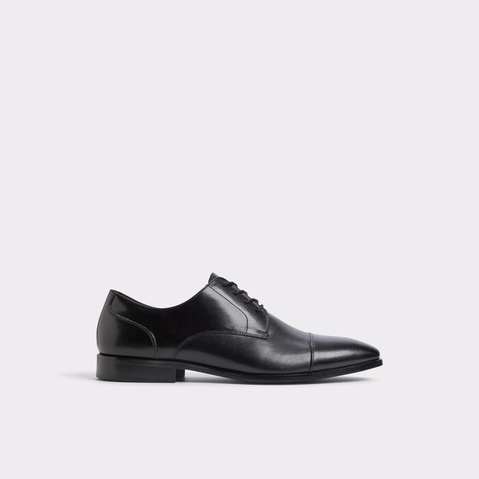 Dress shoes in black leather - GREGORIO