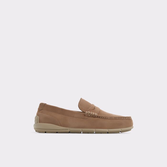 Loafers in beige leather - GWUD-IN