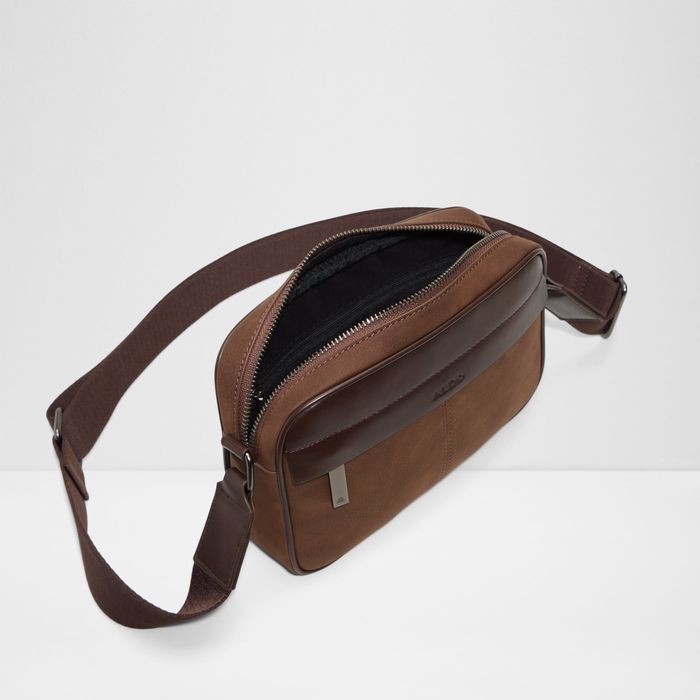 Crossbody bag in brown - HALSSTON