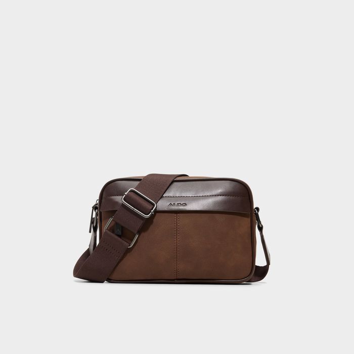 Crossbody bag in brown - HALSSTON