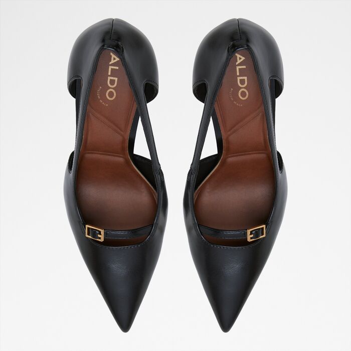 Stiletto heeled shoes in black - HERBEY