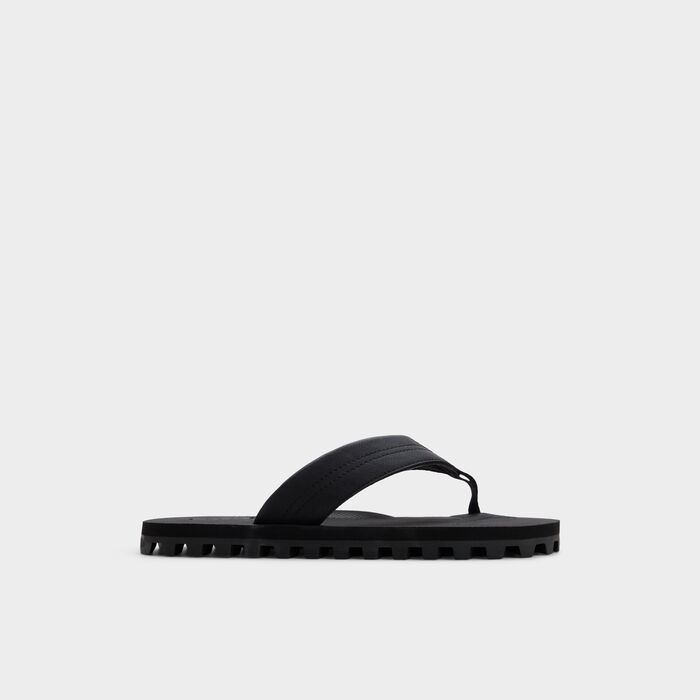 Flip-flops in black - HIDEAWAY