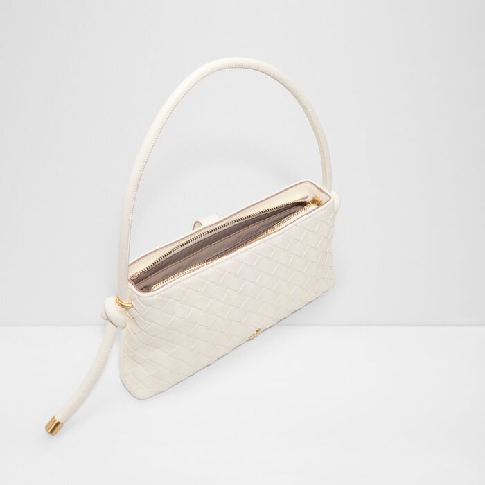 Shoulder bag in white - HUDA