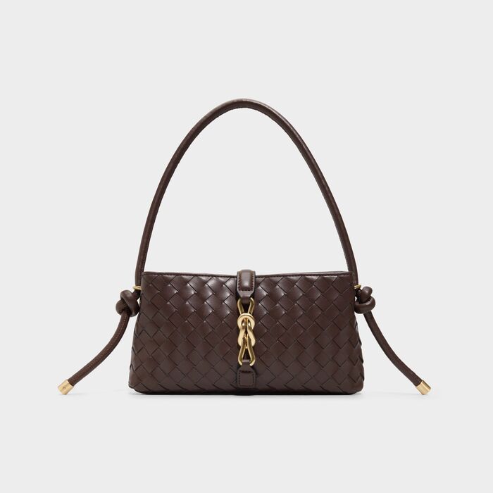 Shoulder bag in brown - HUDA