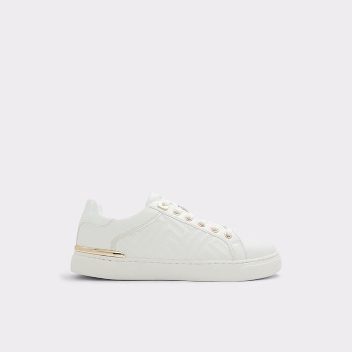 Flat trainers in white - ICONISPEC