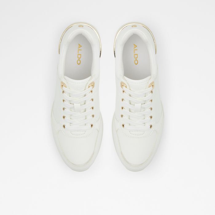 Wedge heeled trainers in white - ICONISTEP