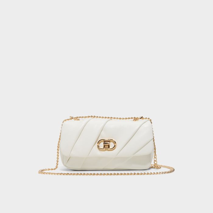 Crossbody bag in white - ISALEA