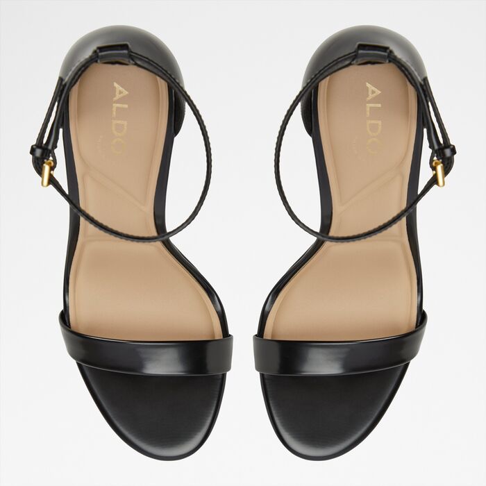 Stiletto heeled sandals in black - JACYNTHE