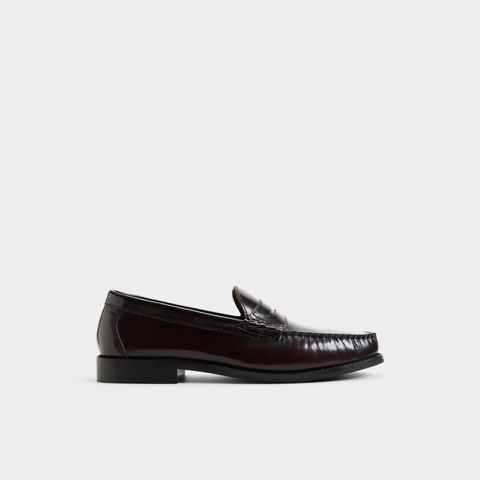 Loafers in bordo leather - JAREY
