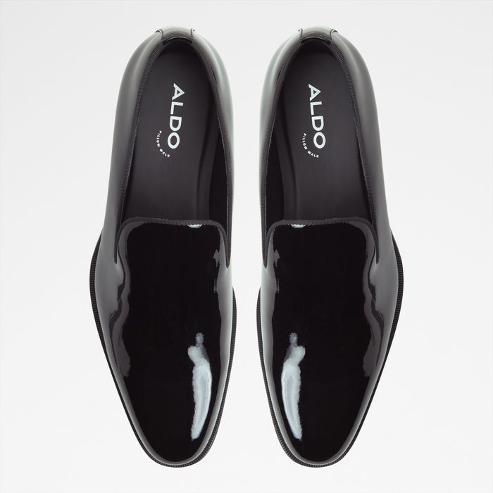 Loafers in black patent leather - JARRED