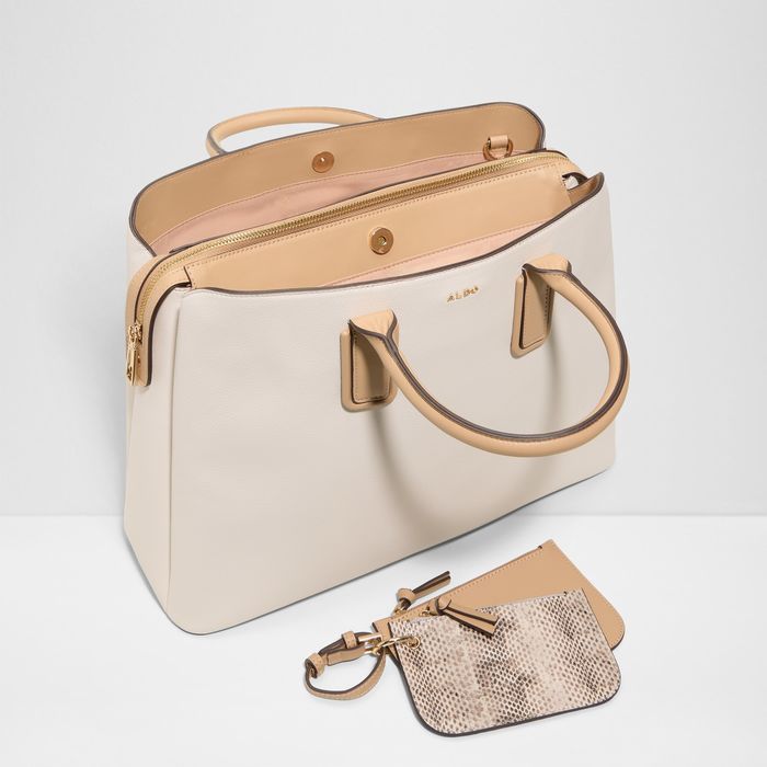Handbag in white - JEINNA