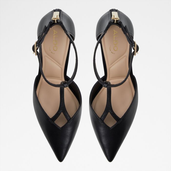Block heeled shoes in black - JESABEL