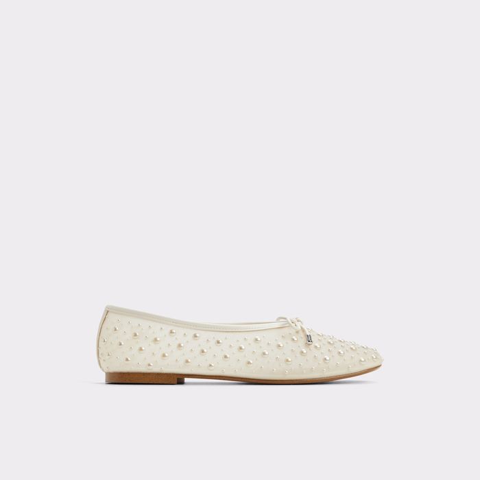 Flat ballerinas in white - JOSELIE