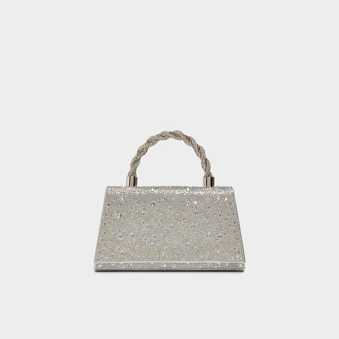 Handbag in silver - JOSEPHINA