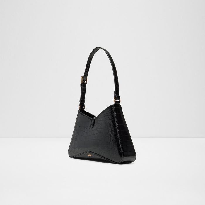 Shoulder bag in black - JULIETTA