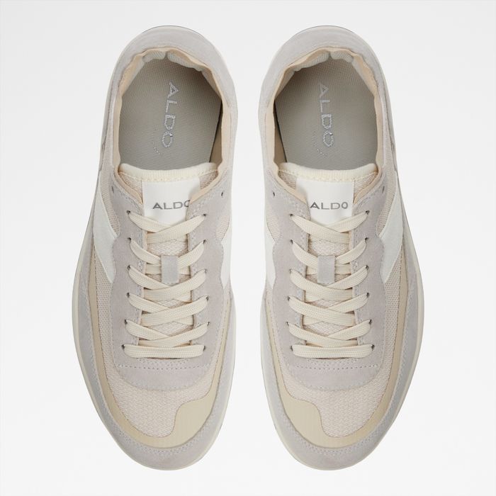Trainers in grey leather - JULIUS