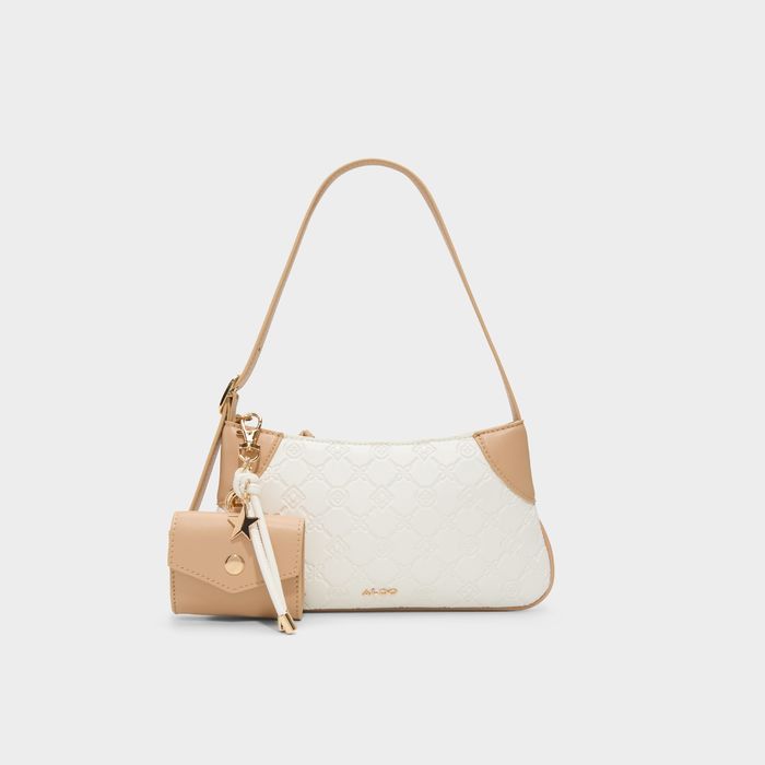 Shoulder bag in white - KELIA