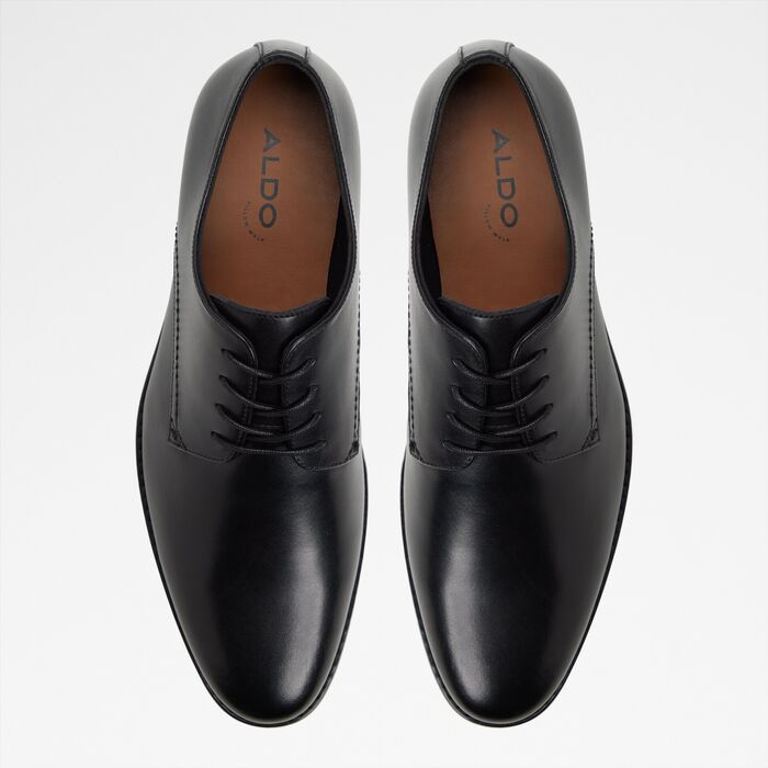 Dress shoes in black leather - KHAL