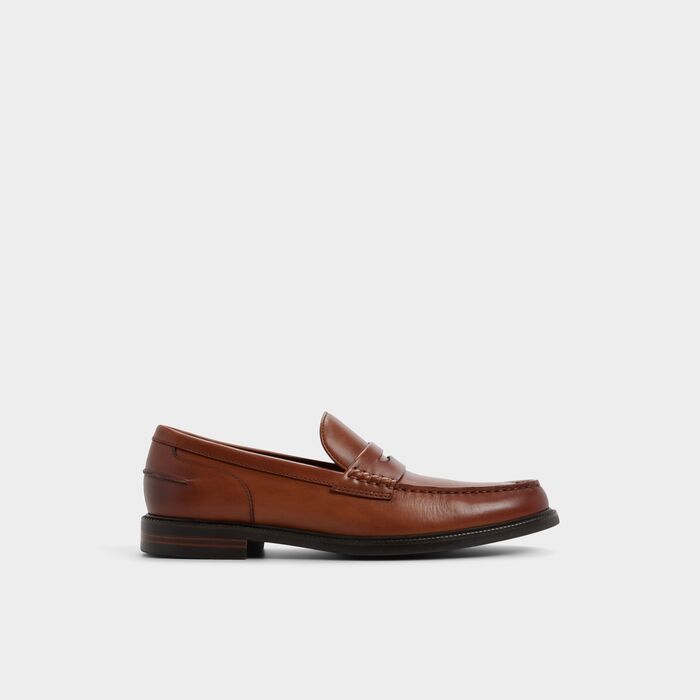 Loafers in cognac leather - KIERAN