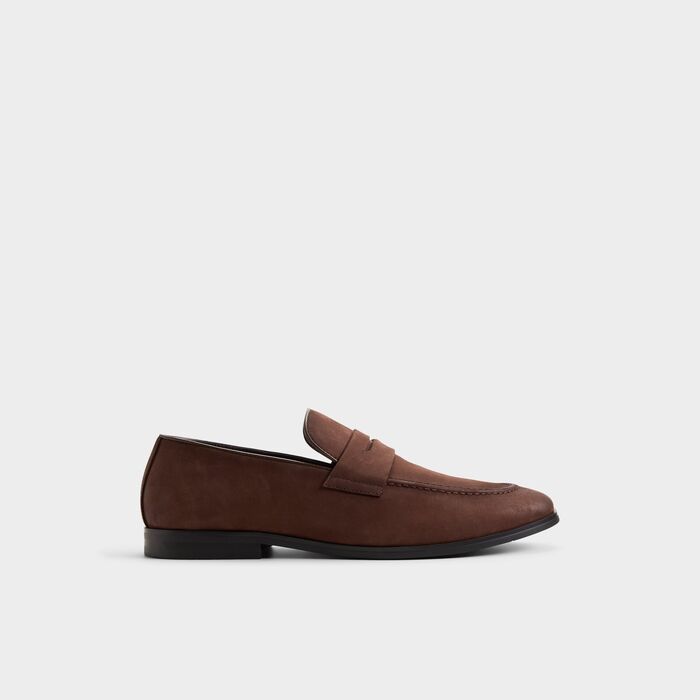 Loafers in brown leather - KRISTOF
