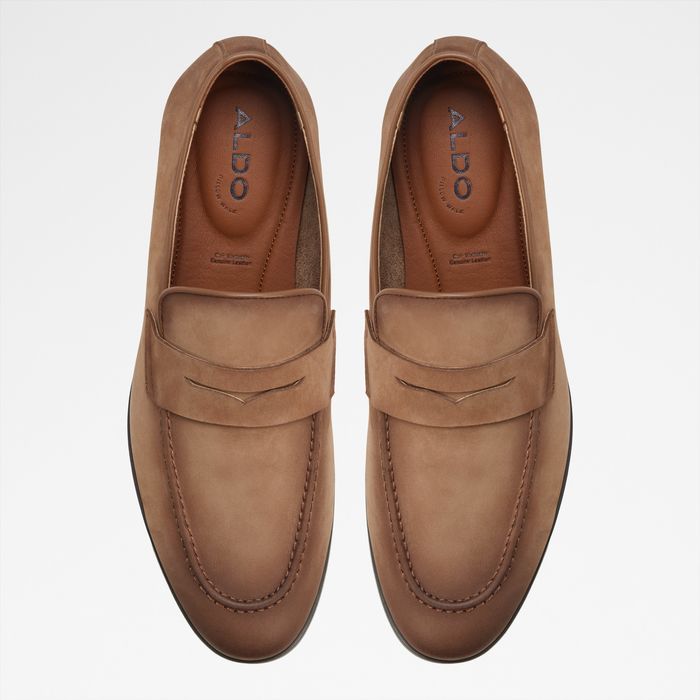 Loafers in cognac leather - KRISTOF