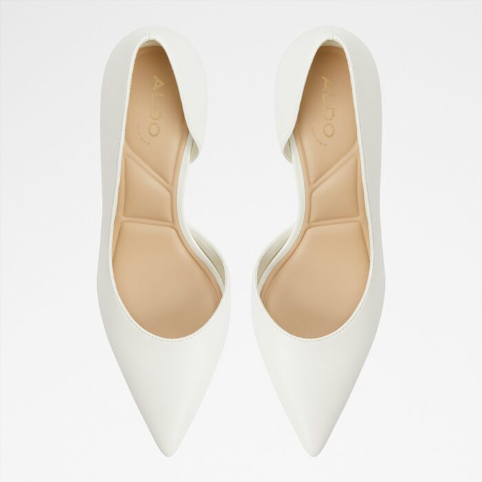 Stiletto heeled shoes in white - LABELLA