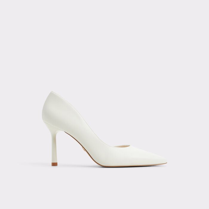 Stiletto heeled shoes in white - LABELLA