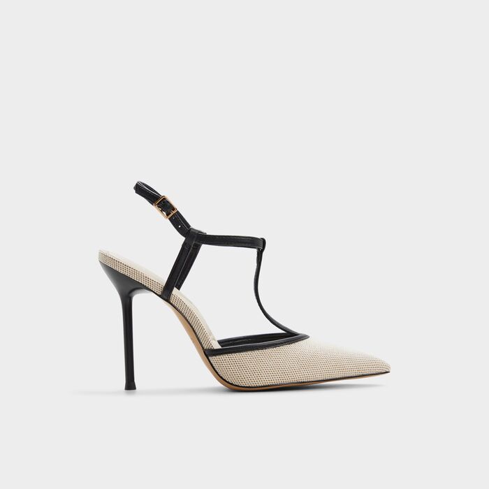 Stiletto heeled shoes in beige - LEONNA