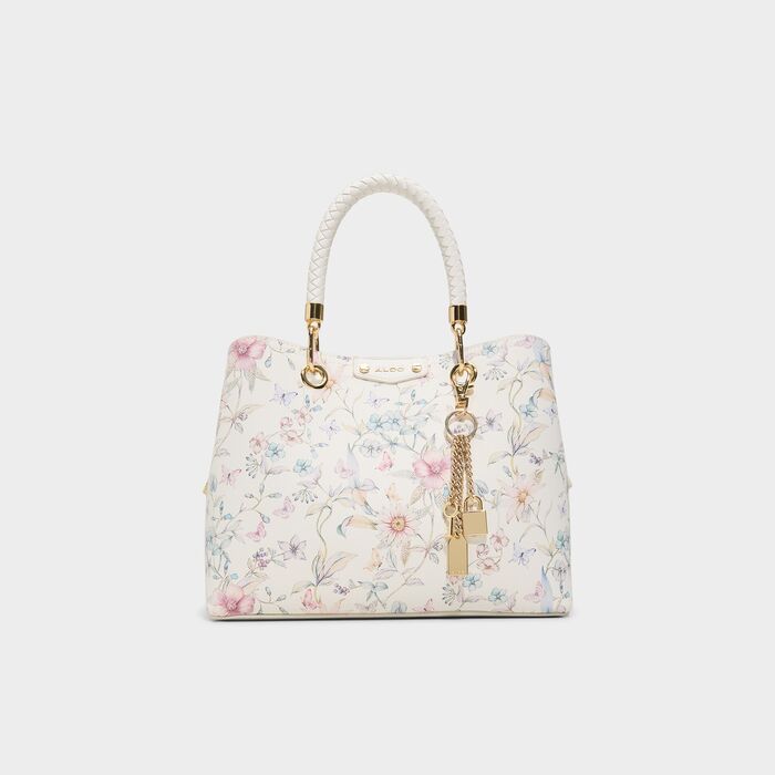 Handbag in white - LOTHYCAN
