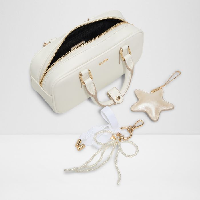 Handbag in white - LUNABELLE